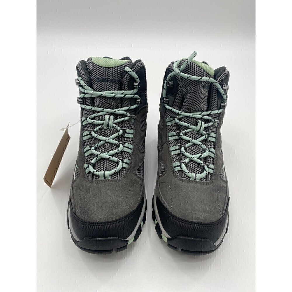 Hi-Tec Charcoal/Cool Gray Mid Hiker Shoe Womens Size 9